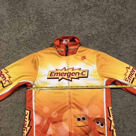 EMERGEN-C LOGO XS Women’s Zip Up TRACK JACKET Custom Champion *RARE* Z22 - Picture 3 of 10